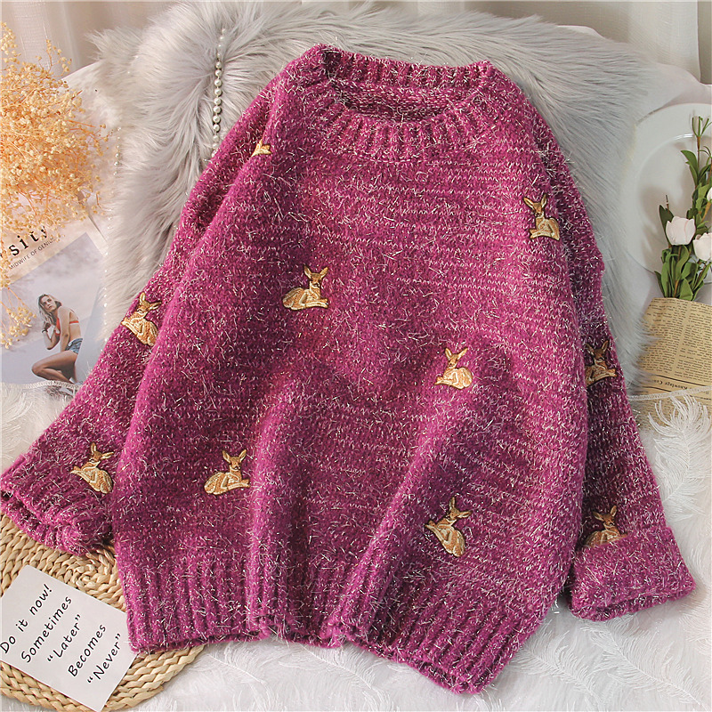 Lazy Wind Outside Wear Early Spring New Thick Line Thickening