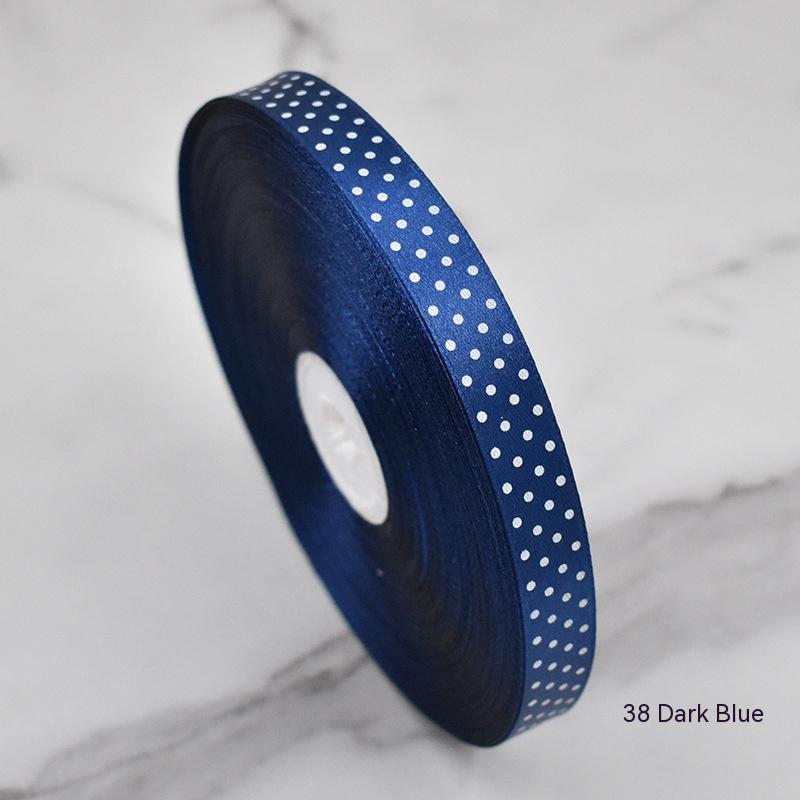 Handmade Bow Polka Dot Ribbon — foto 10