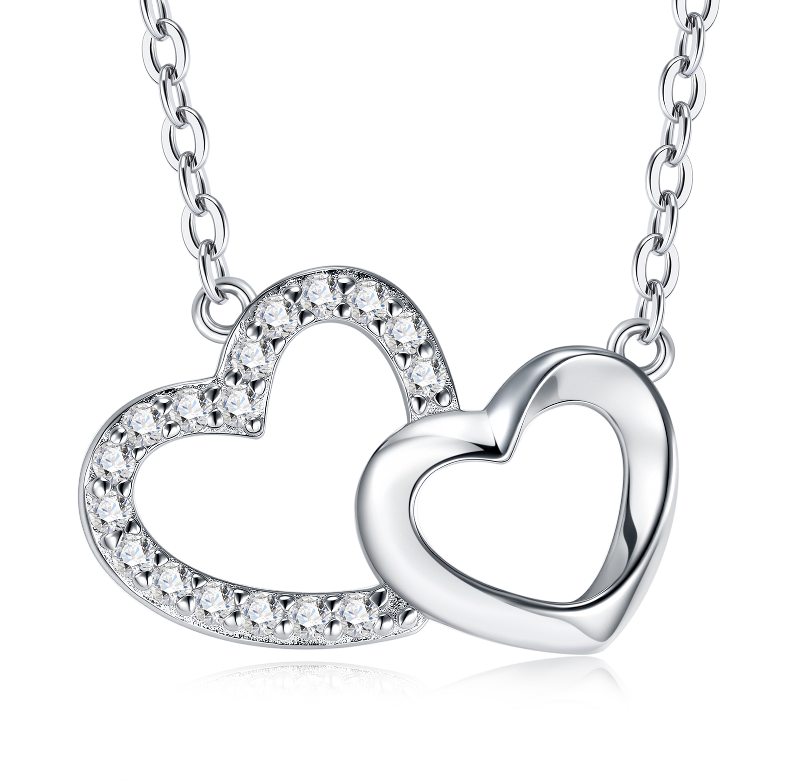 luksuslik minimalistlik moissaniidi ripats kaelakee