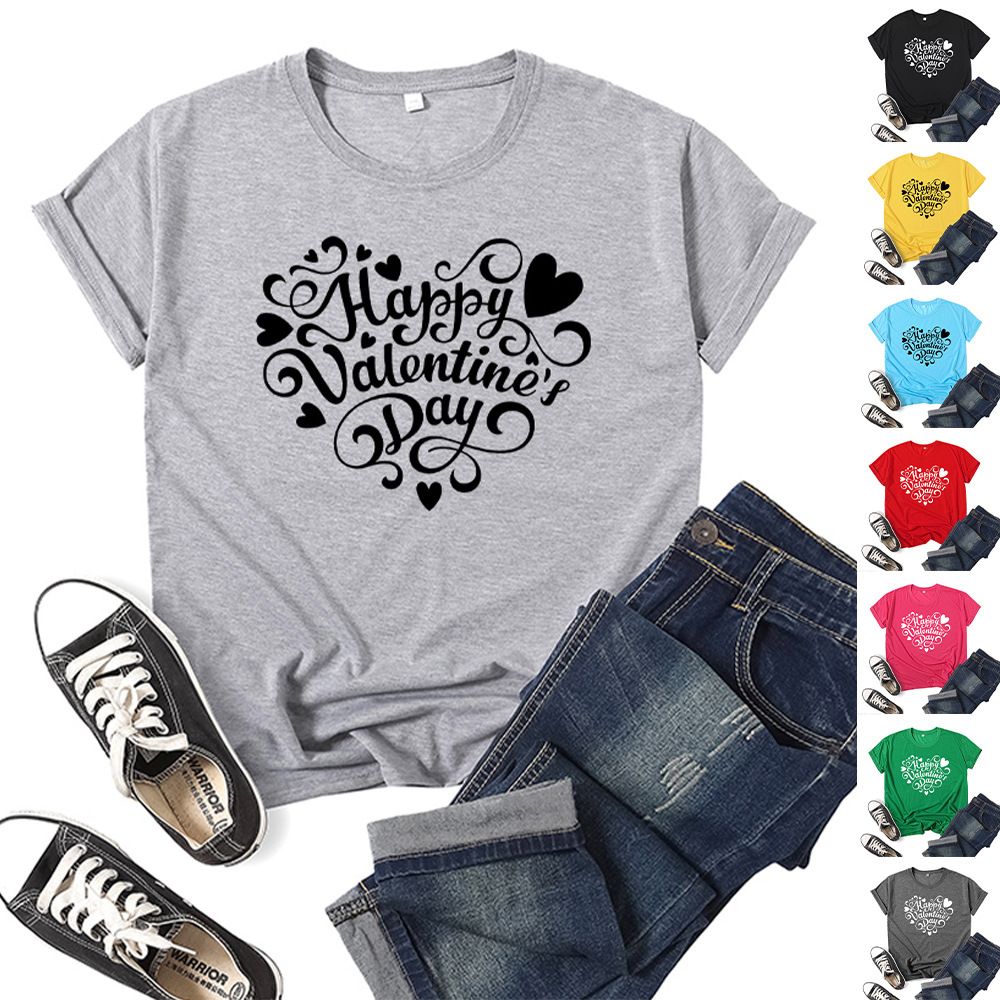 Title 17, Love Print T-shirt met korte mouwen voor heren ...