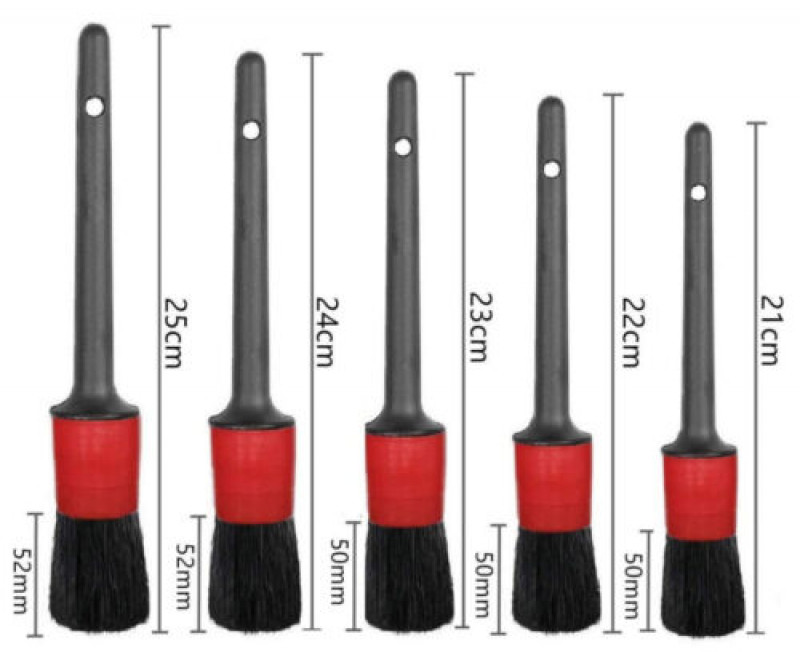 26PCS Car Cleaning Kit Auto Interior Exterior Detailing Brush Set W Gloves Towel — image 9
