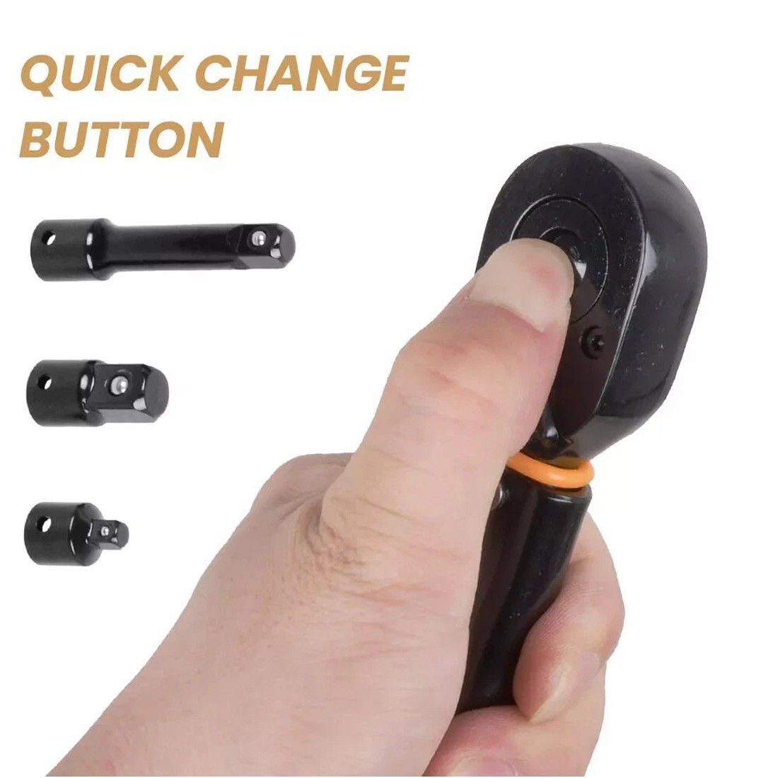 NEW 1X4 1X2 3X8 Square Drive Torque Wrench Ratchet 13.6-108.5Nm 10-80Ft-Lb 3in1 UK