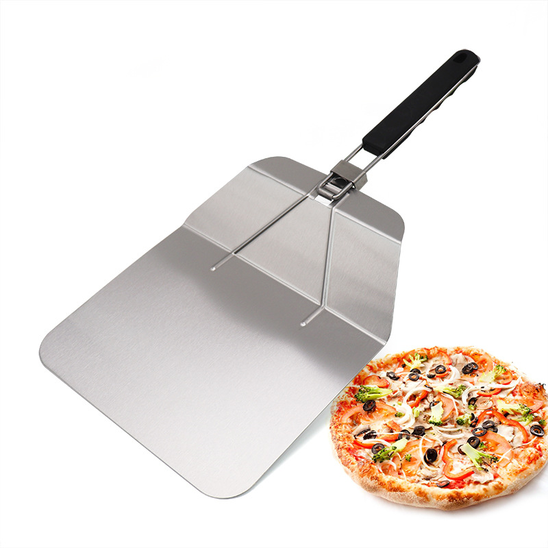 Title 1, Stainless Steel Pizza Wheel Spade With Handle