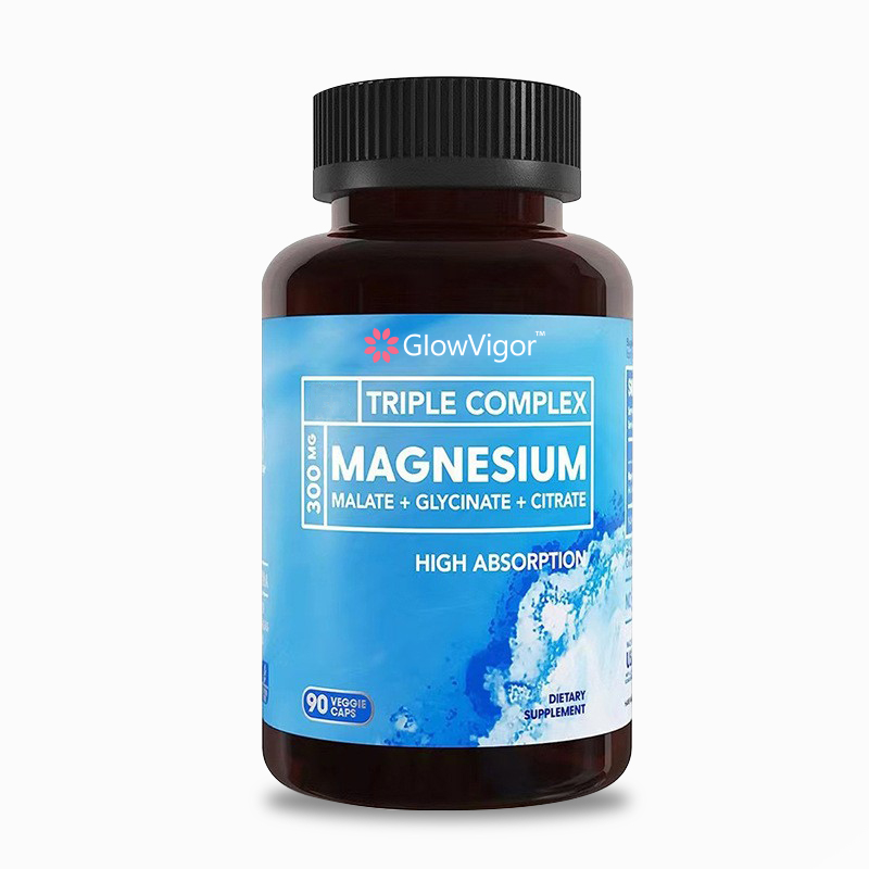 Triple Magnesium Complex Capsules for Energy. Maximum Absorption & Potent Magnesium Supplement: BioEmblem Triple Magnesium Complex features 300mg of three types of pure magnesium (Glycinate, Malate, Citrate). Each is chelate or highly absorbable for maxim