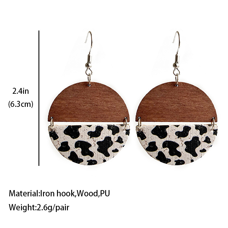 Half Round Ear Fashion Boho Earrings