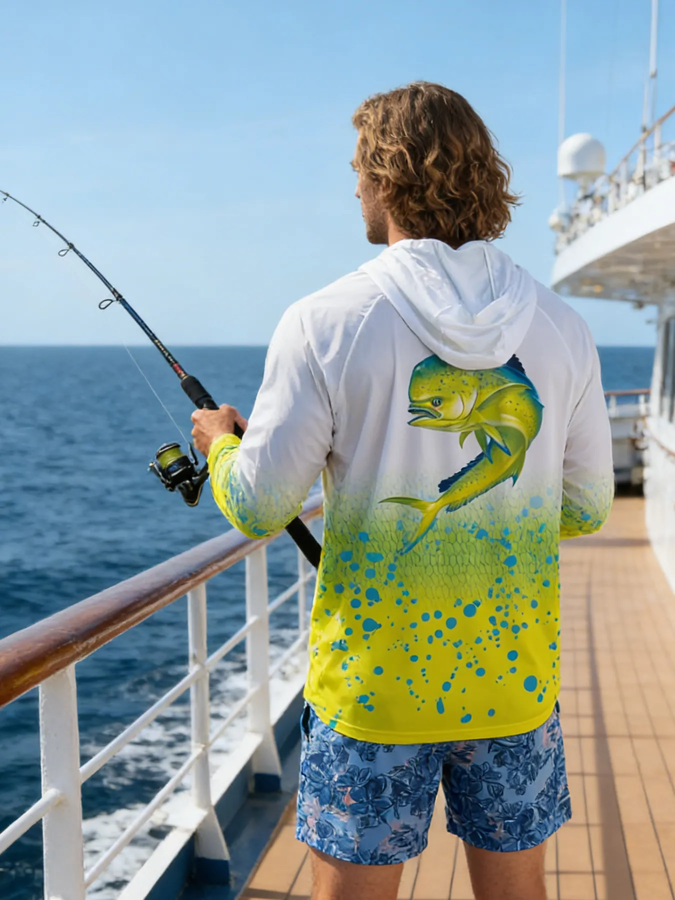 Fishing Hoodie UPF 50 Anti UV Sailing