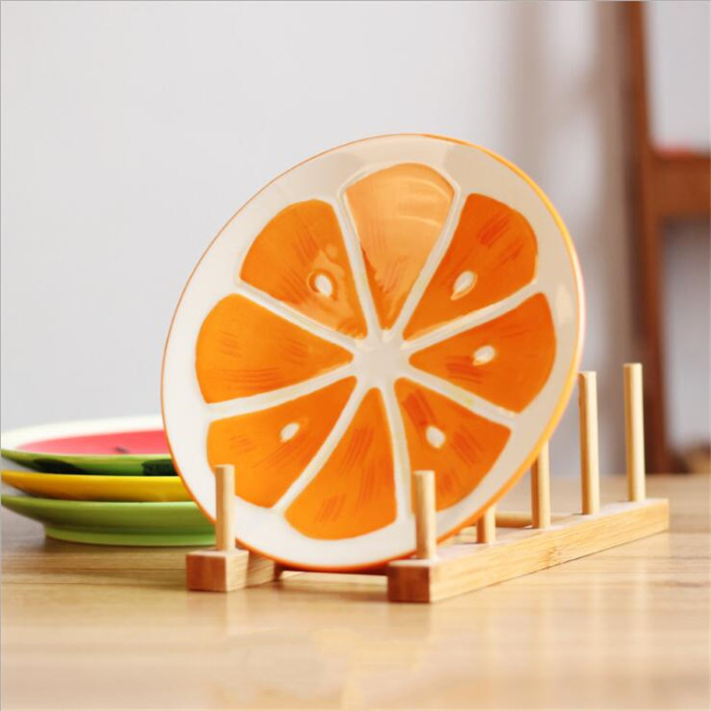 Orange plate