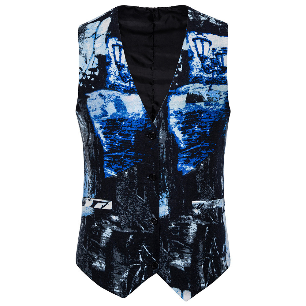 Men's Casual Ethnic Print Vest