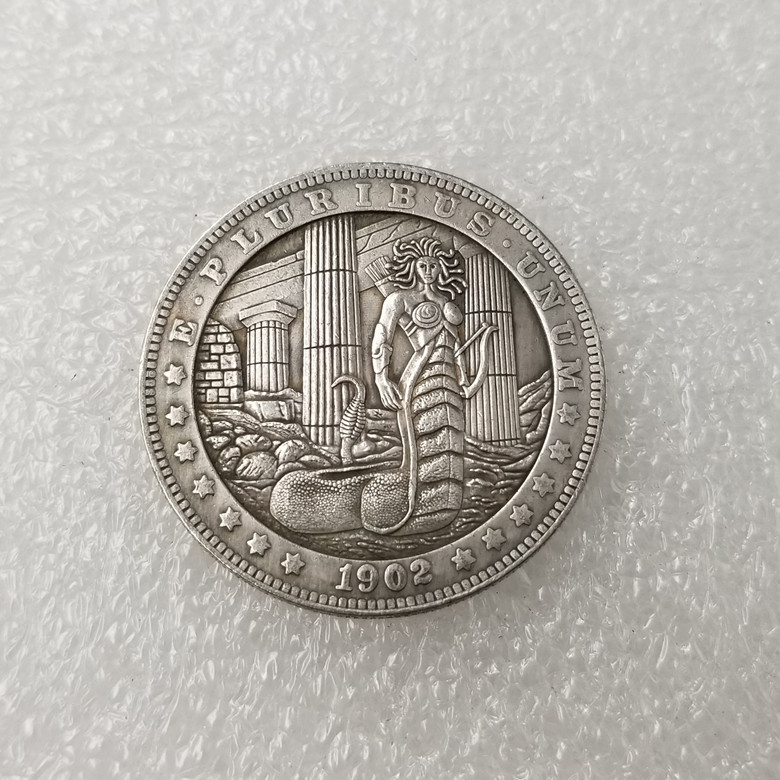 Title 1, Silver Plated Wanderer Coin Morgan Commemorative