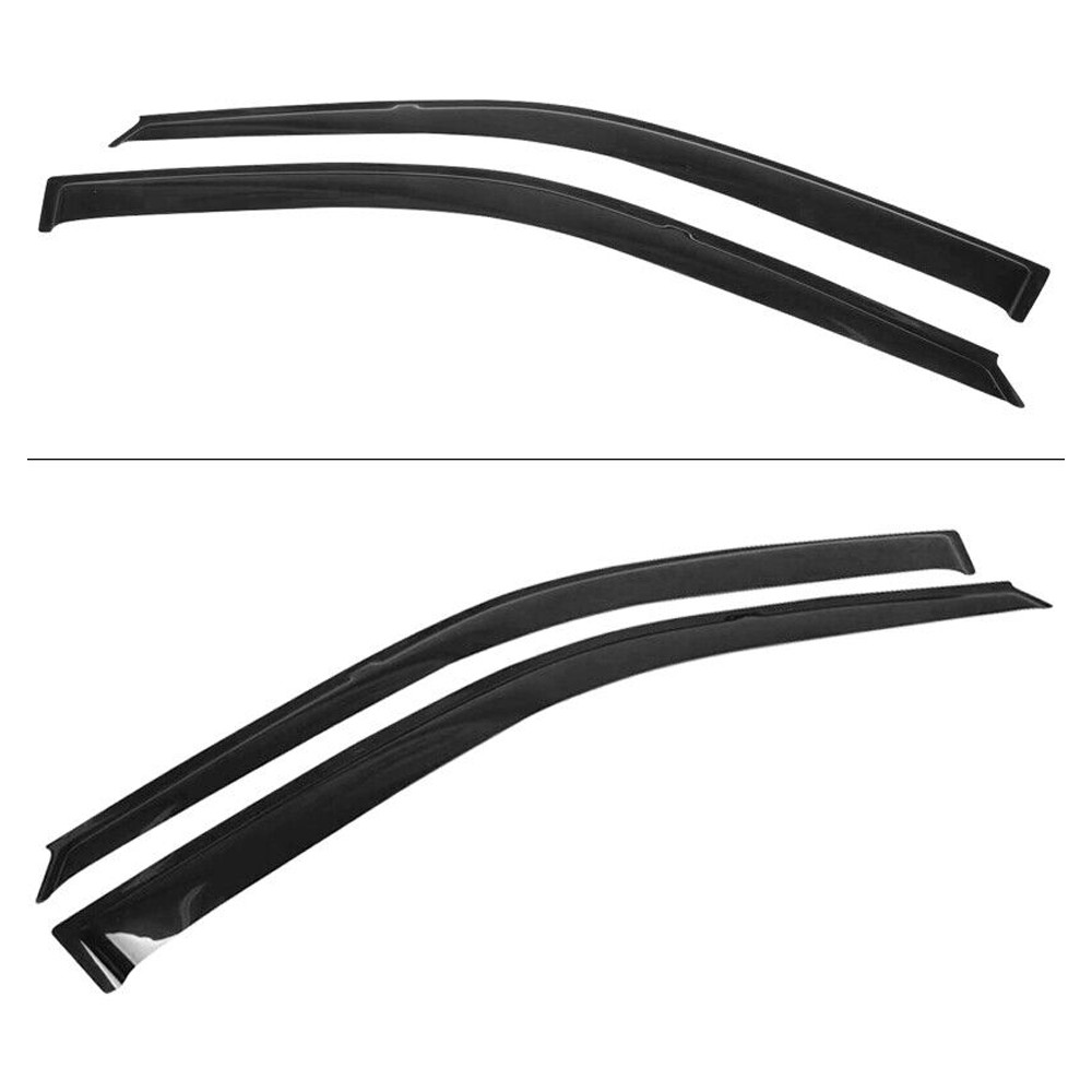 For H Onda 1992-1995 Civic Window Visors Rain Sun Guard Vent 2Pc Set