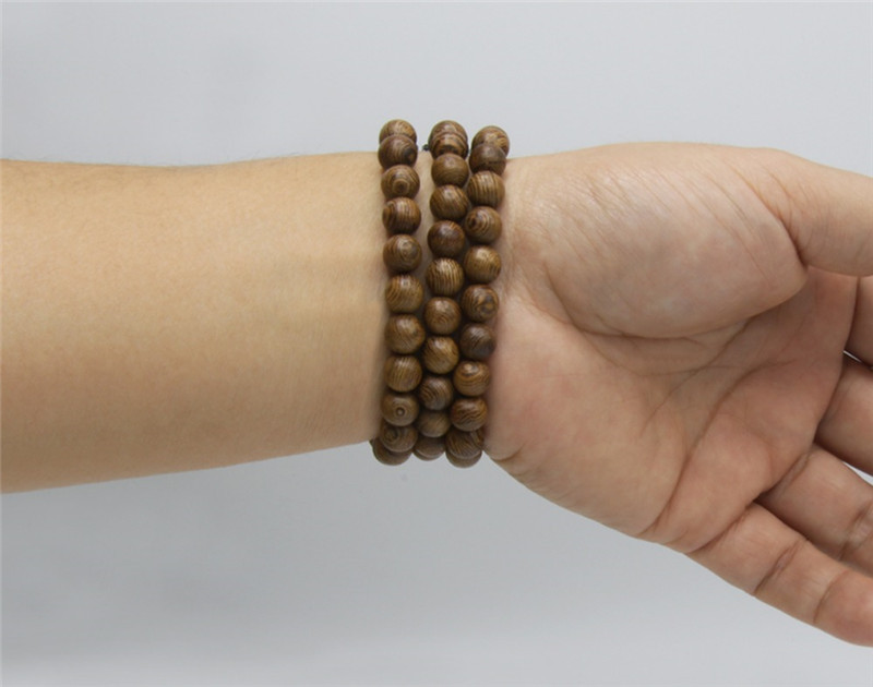 Title 9, Bodhi Gebedskralen Armband Houten Horlogeband. ...