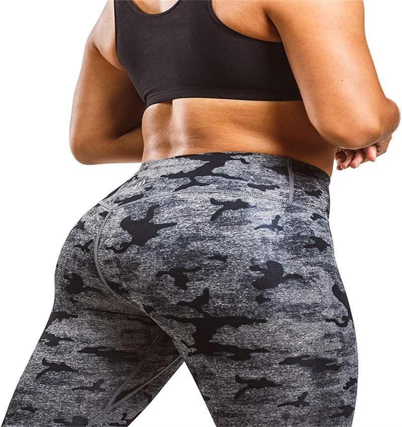 Women's Five Point Moisture Wicking Sports Pants Camouflage Sweatpants 5Points - Shop at LoveMi