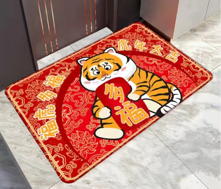 Absorbent Floor Mat Bedroom Cartoon Rug - Picture 9 of 27