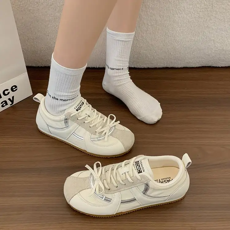 Korean Style Fashionable And Versatile German Training Shoes For Women's Summer New Style Breathable And Comfortable Casual Sports Forrest Gump Shoes Board Shoe