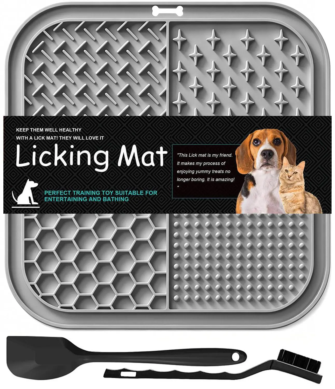 Licking Mat For Dogs & Cats