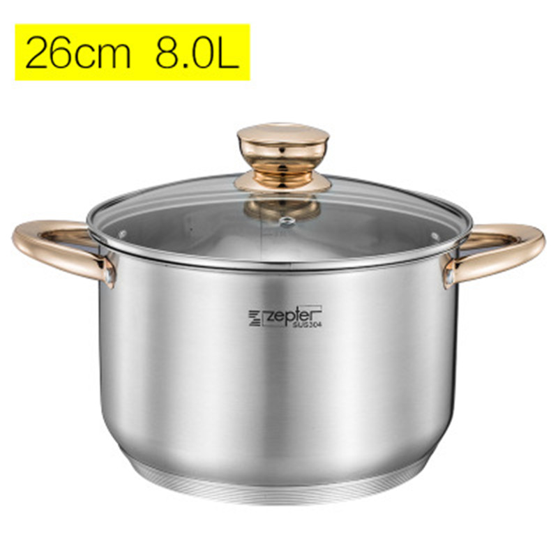 Title 4, Thickened Double Bottom 304 Stainless Steel sSm...