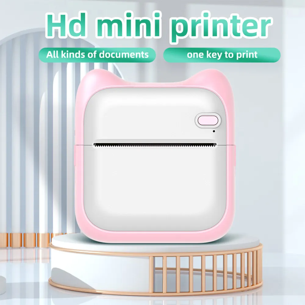 Mini Pocket Printer For Students Portable Home