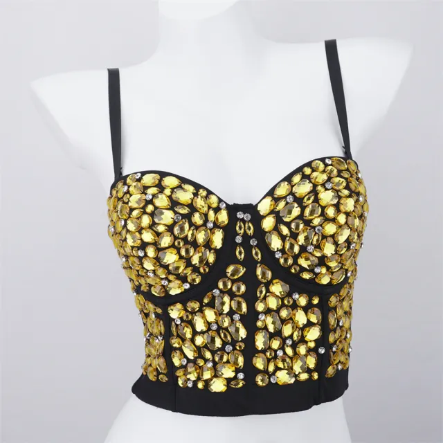 Thorax Nail Bead Bright Diamond Versatile Strap Black Gold - Shop at LoveMi