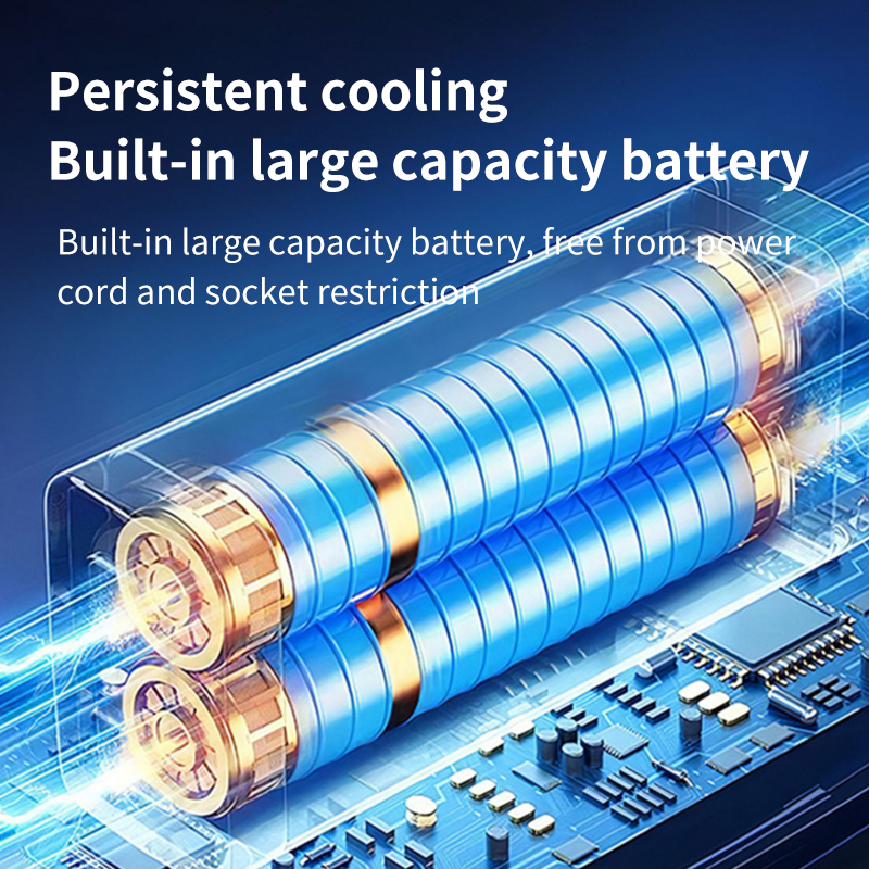 Portable Air Cooler With Mist  Small Desktop Air Conditioner Fan, 3 In 1 Humidifying Cooling Fan For Home, Dorm And Office, Mobile Evaporative Cooler With Water Spray