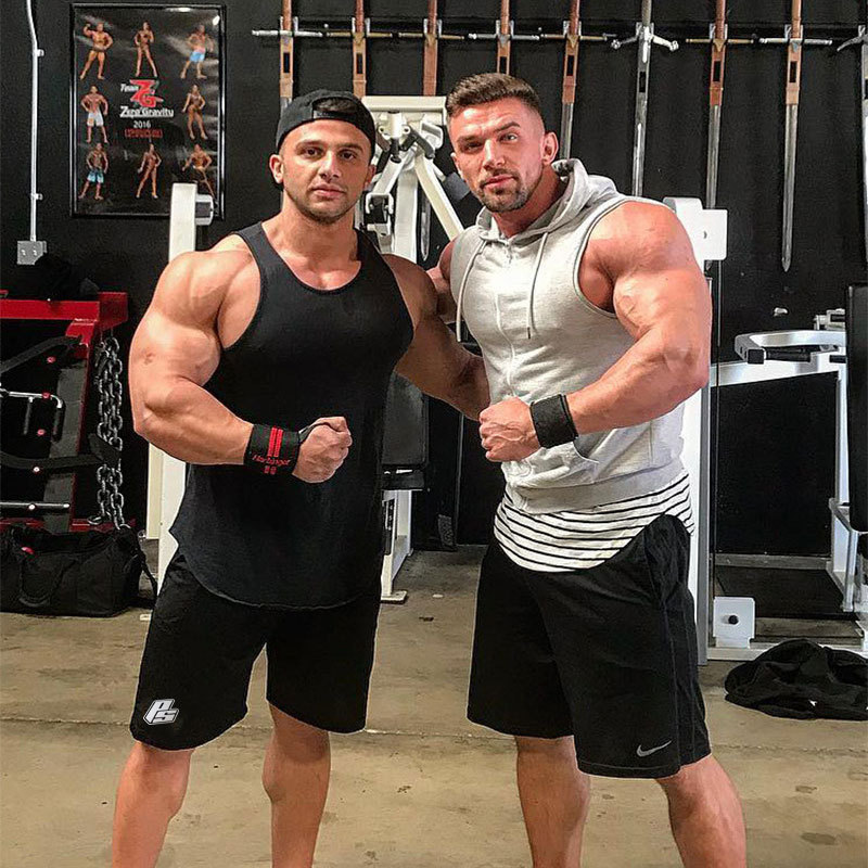 Fitness Sports Running Breathable Stitching Five-point Pants Men's Solid Color