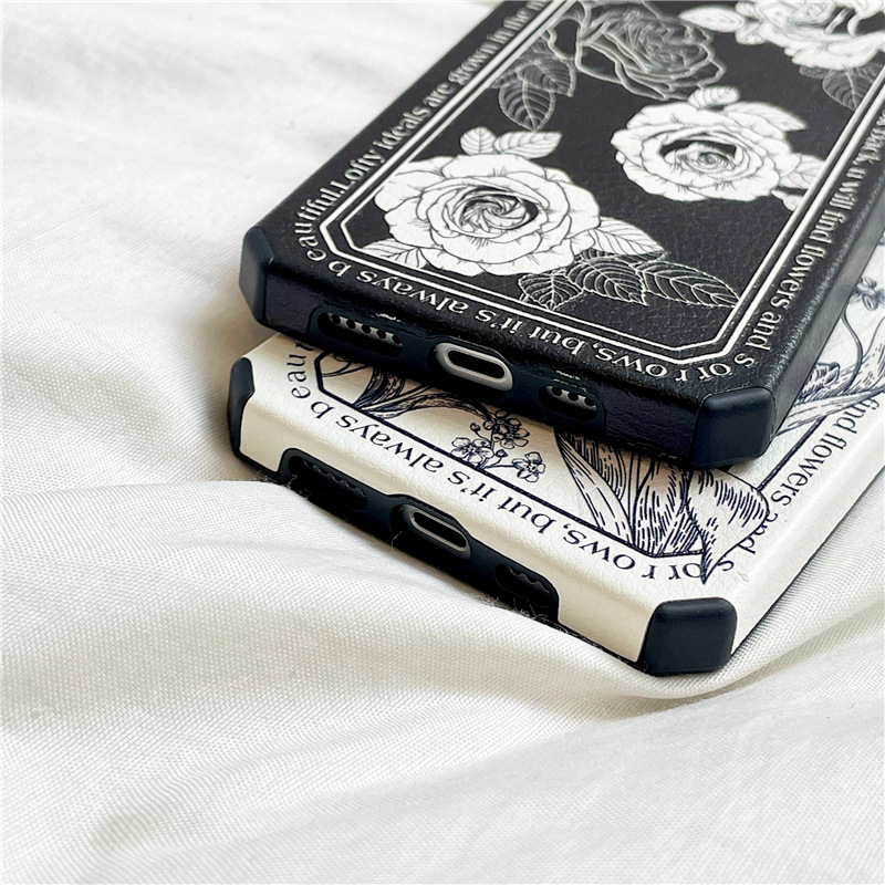 Anti-falling Of Vintage Flower Mobile Phone Case - Image 2