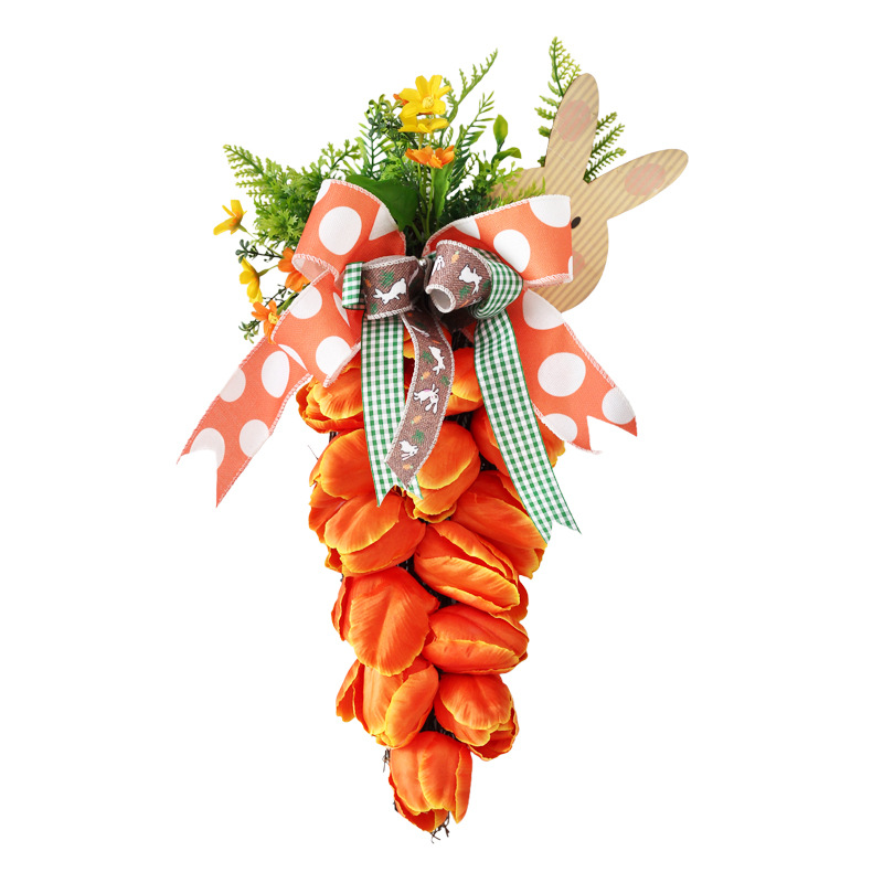 Carrot Wreath Pendant