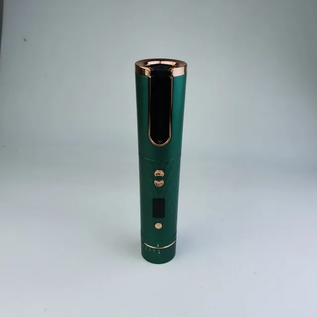 Portable Automatic Curler With Multi function Charging Green - Shop at LoveMi