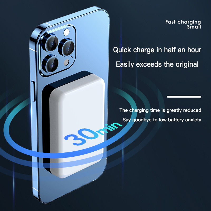 Mobile Wireless Magnetic Plastic Power Bank - Image 6