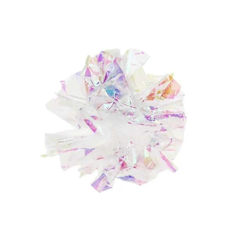 This Colorful Noise-making Paper Ball Cat Toy