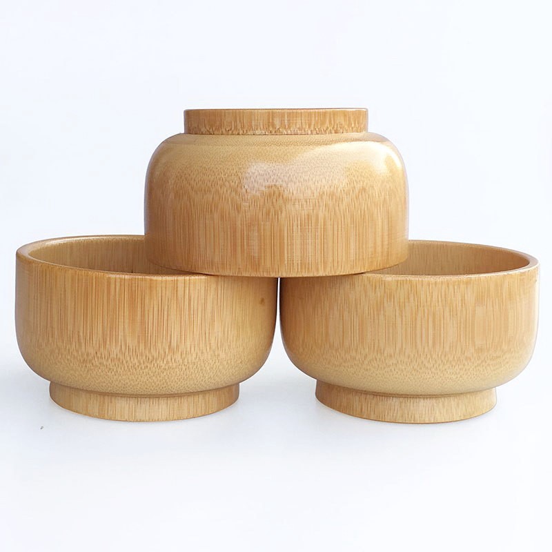 Title 5, Round Baby Bamboo Bowl Household Tableware