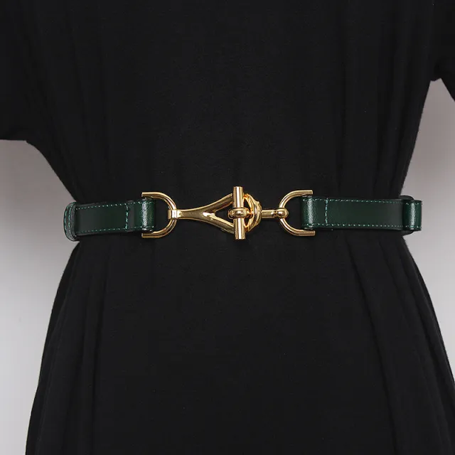 Women's Skirt Belt Decorative Waist Green - Shop at LoveMi