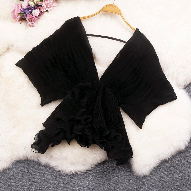 Chiffon V-Neck Blouse