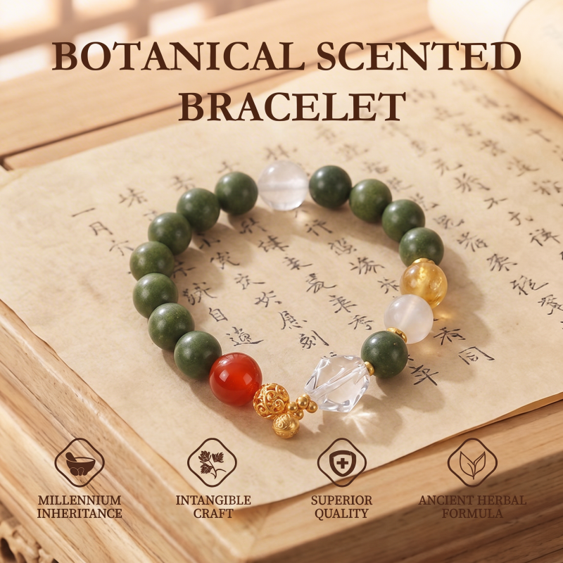 Versatile And Minimalist Chinese Herbal Bracelet