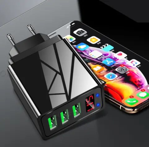 Mobile Phone Charger Digital Display Charging Head