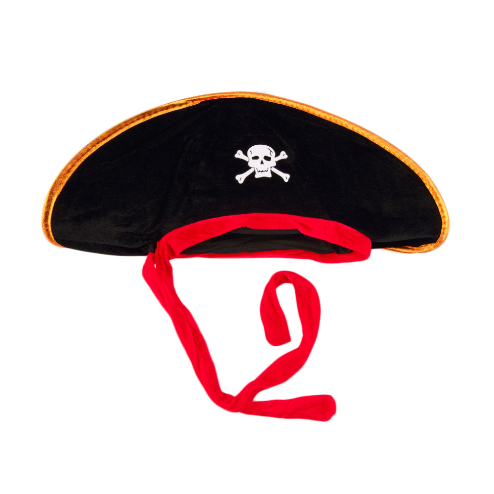 Title 4, Halloween Pirate Hat Skull Print Adult Kids Pir...