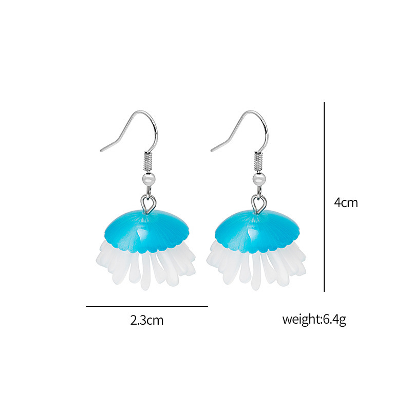 Title 1, Pendientes de medusas oceánicas de acrílico de ...