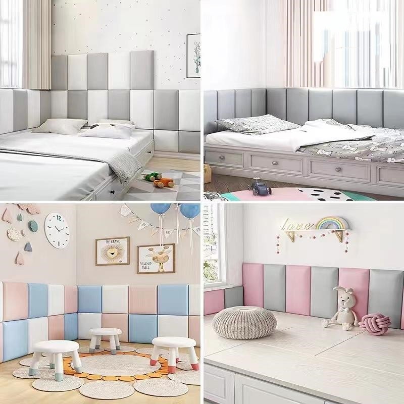 Soft Adhesive Wall Headboard Adjustable Design