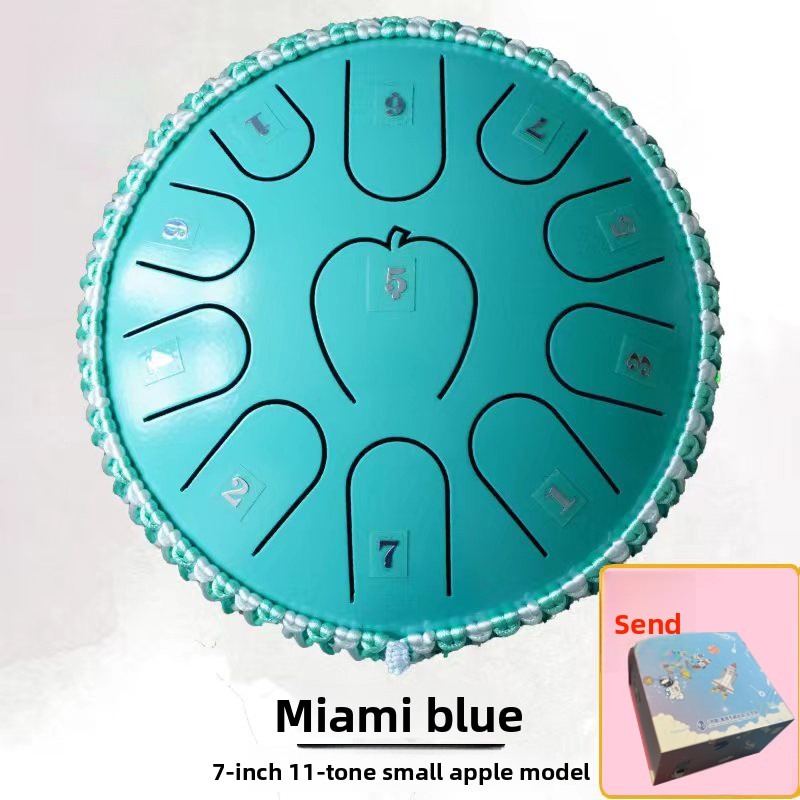 Apple-Shell Ethereal Steel Tongue Drum — foto 3