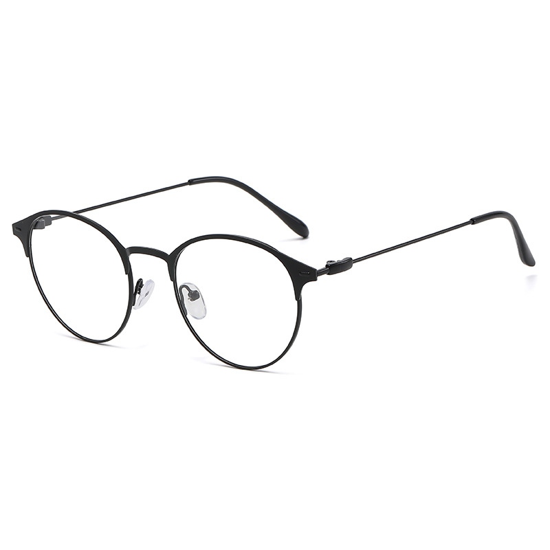 Title 7, Metal Round Eyeglass Frame Is Fashionable