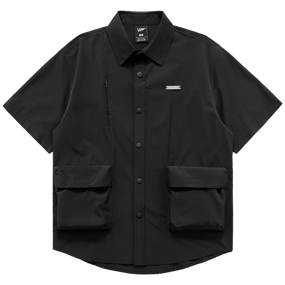 Men's Fashion Casual Function Multi-pocket Shirt Top