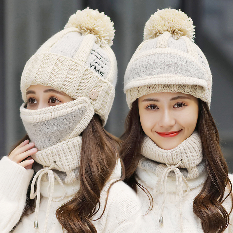 Title 2, Plush thick winter woolen hat