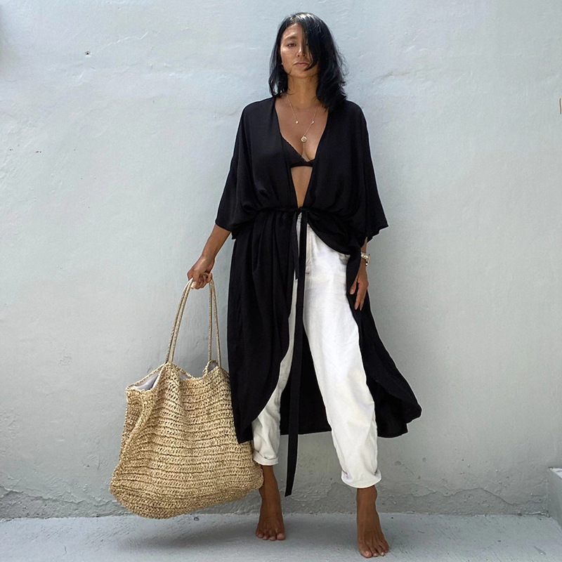 Women's Fashion Solid Color Sunscreen Cardigan