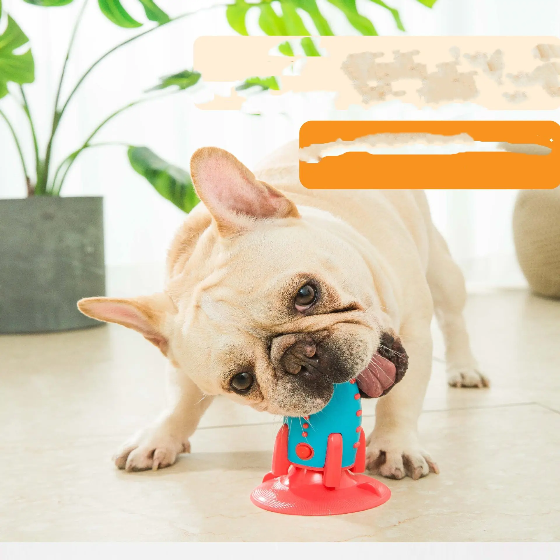 Rocket Dog Toys Leaking Food Bite Bite-resistant