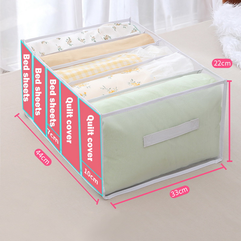 Quilt Clothes Storage Bag Dustproof Blanket Wardrobe Organizer Bed Sheet5 White - Shop at LoveMi