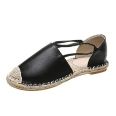 Loafers Spring And Autumn Loafers Flat Casual White Shoes - Black - View 1