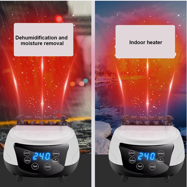 2300W Heated Clothes Horse Dryer Indoor Electric Washing Laundry Airer Only Dry