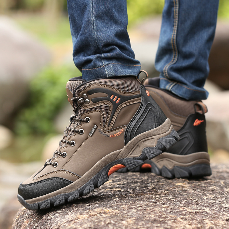 Title 1, Outdoor large size mountain climbing sneakers n...