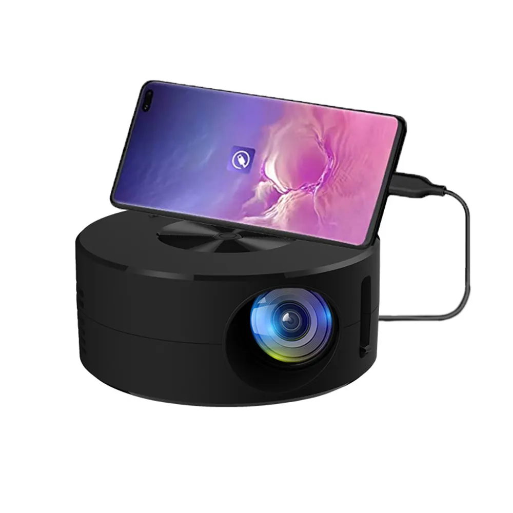YT200 Home Projector Low Noise LCD Mini