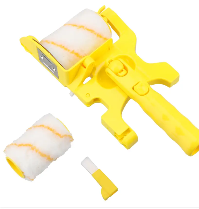 Clean Cut Proffesional Paint Edger With 2-Pack Replacement Rollers Brush Tool Multifunctional For Home Room Wall Ceilings