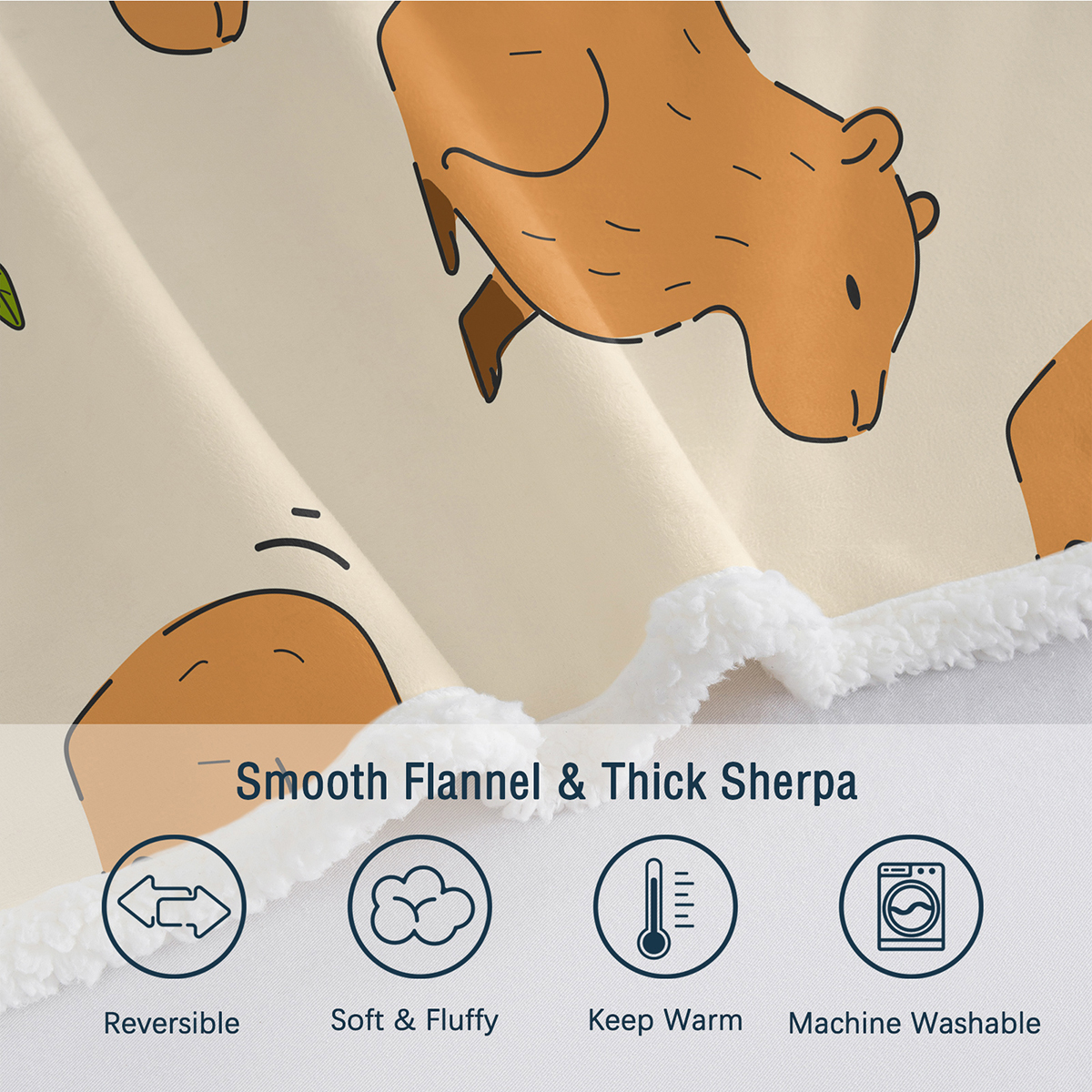 Couverture Capybara — Douceur et chaleur incomparables - image 7